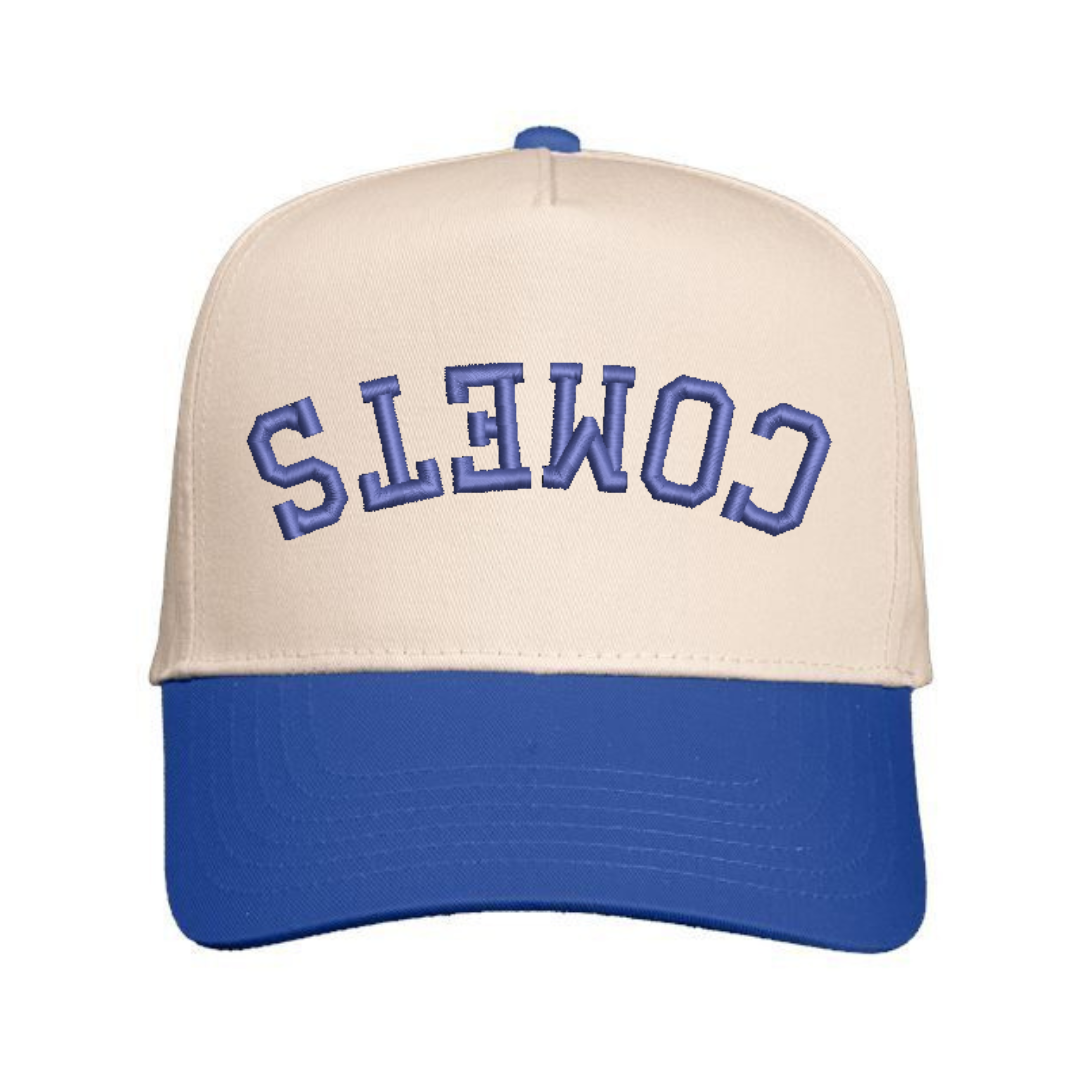 Comets Upside Down Snapback Hat