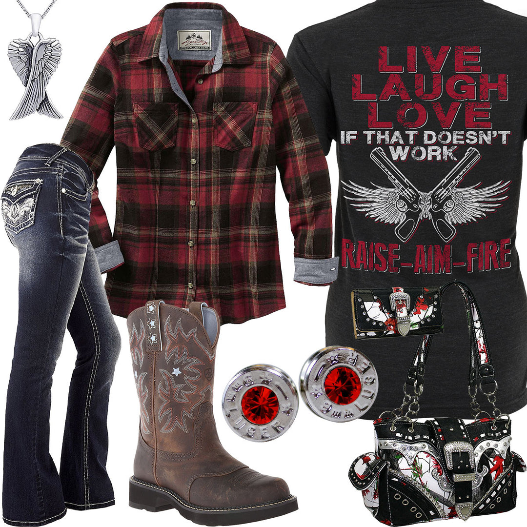 Raise Aim Fire Outfit