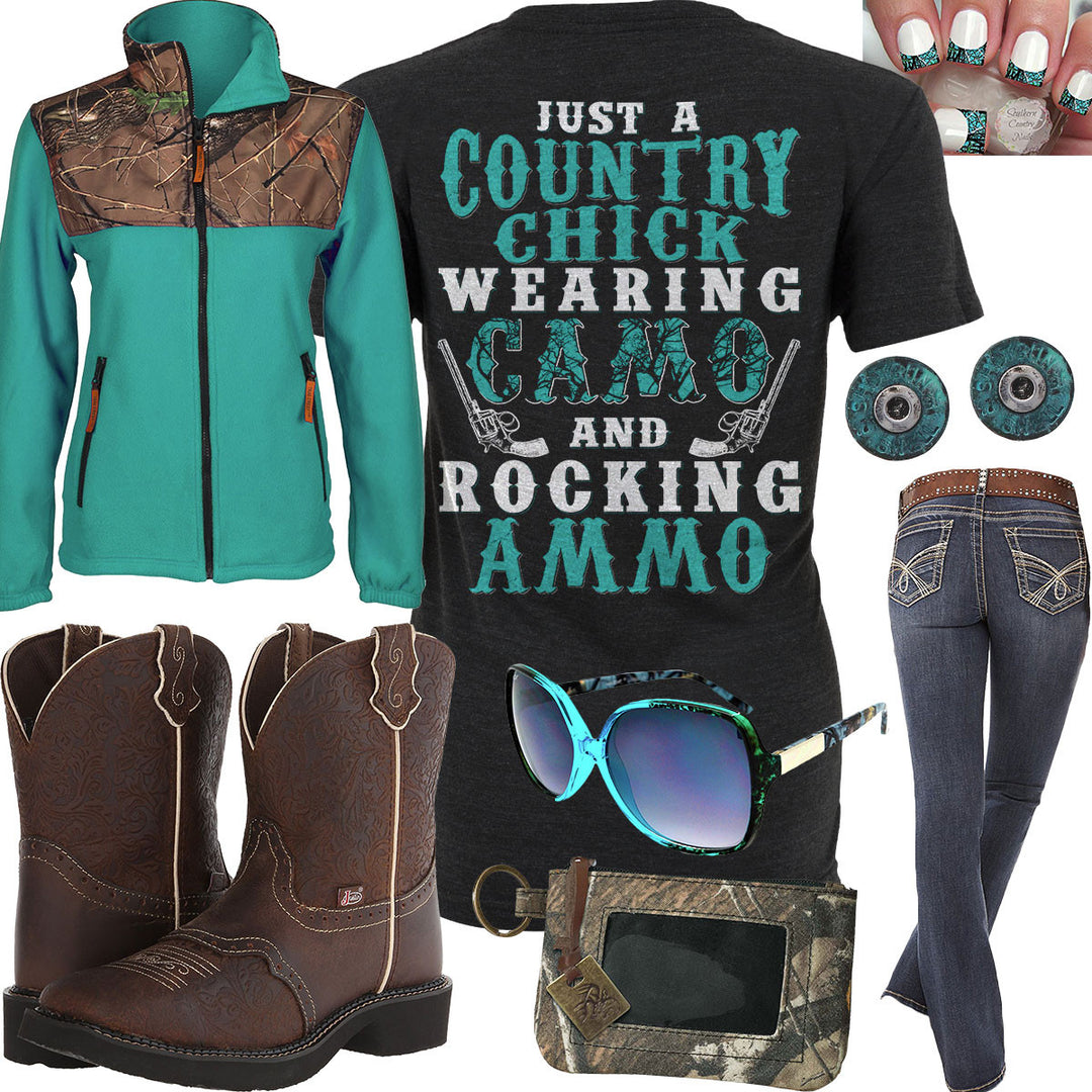 Camo & Ammo Trail Crest Jacket Outfit