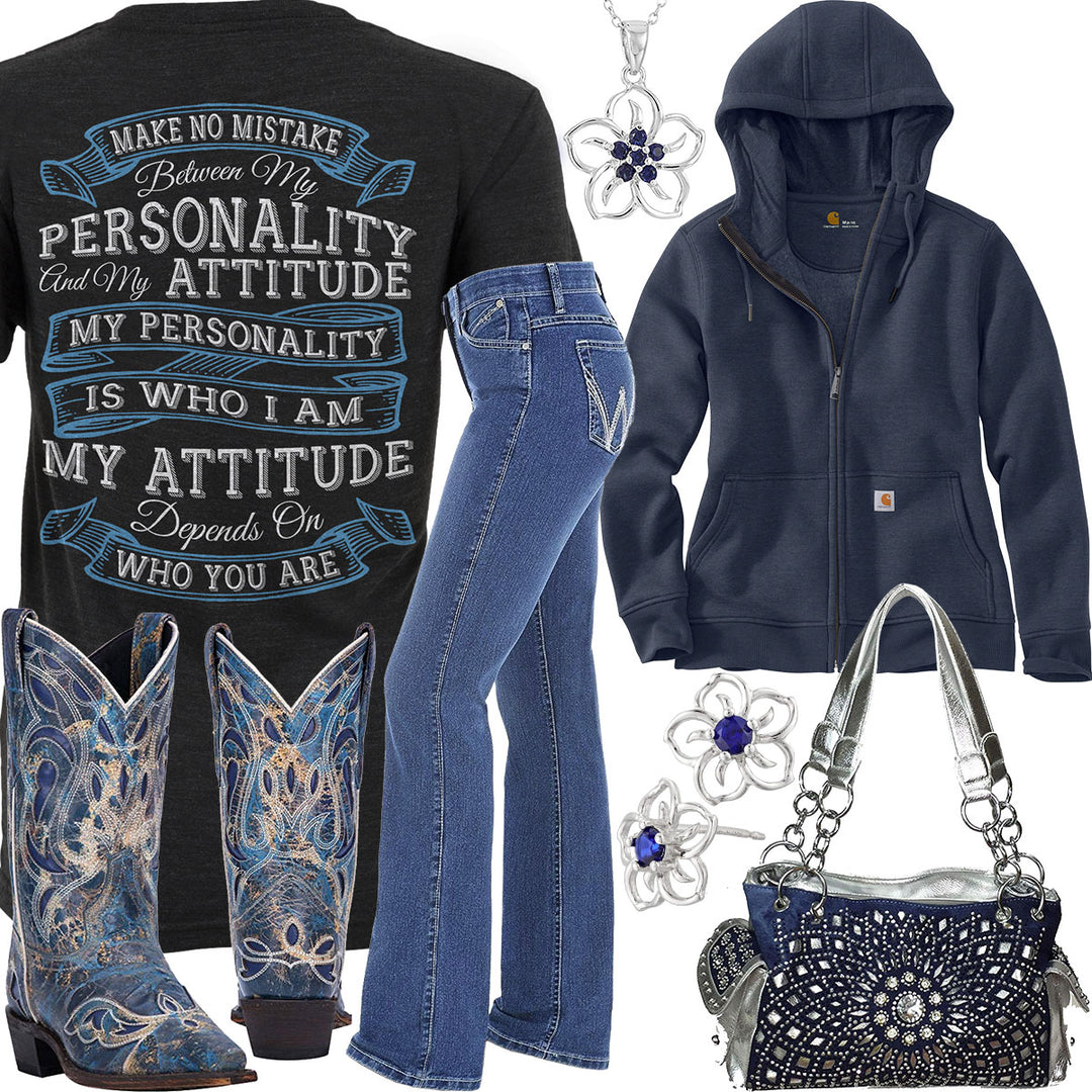 Personality & Attitude Laredo Boots Outfit