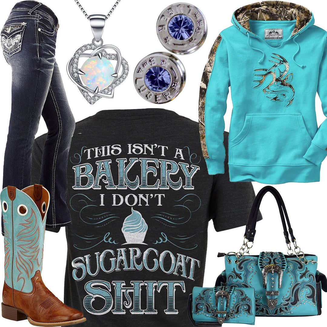 This Isn't A Bakery Ariat Boots Outfit