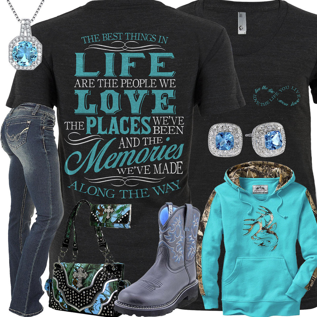 Best Things In Life Ariat Black Boot Outfit