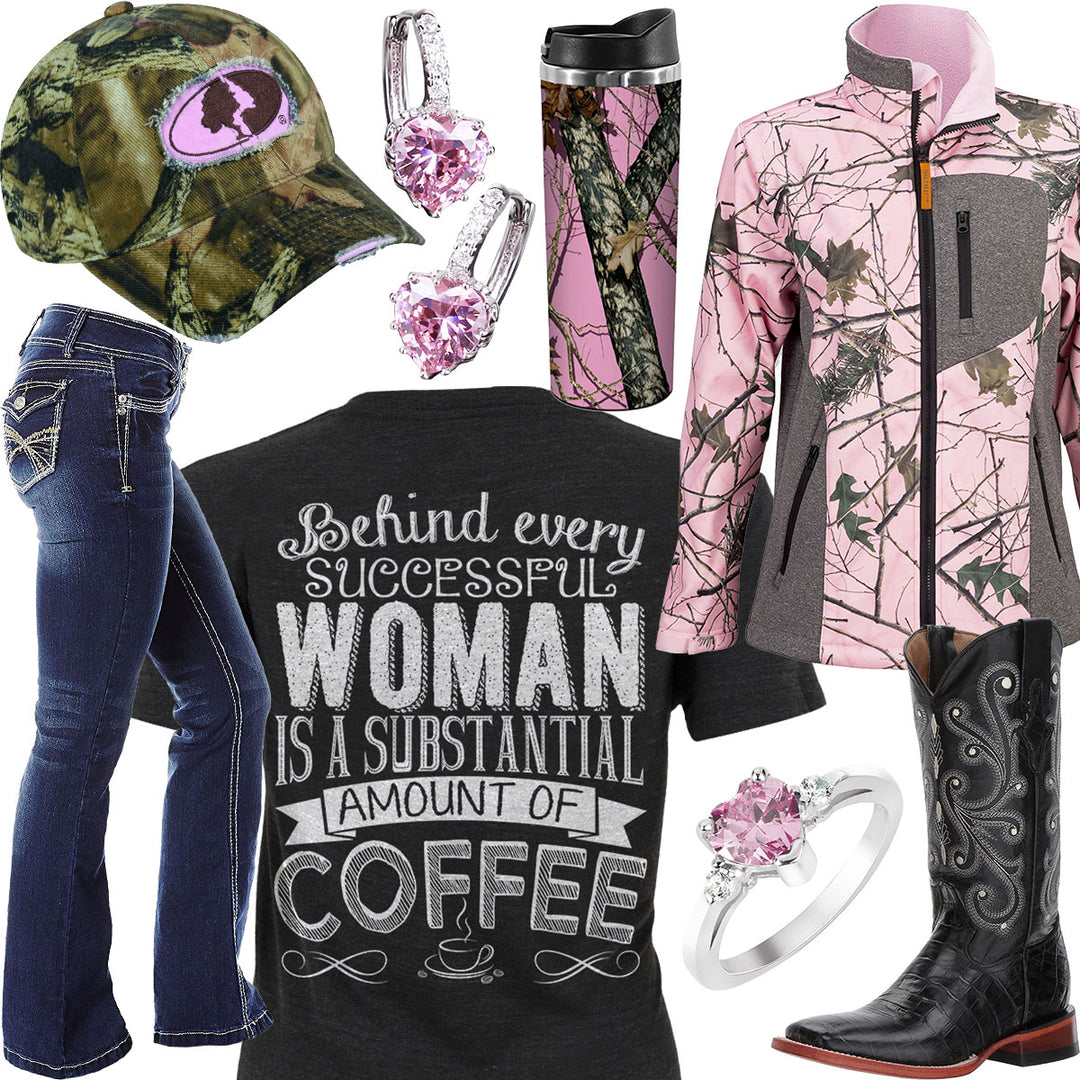 Amount Of Coffee Ferrini Boots Outfit