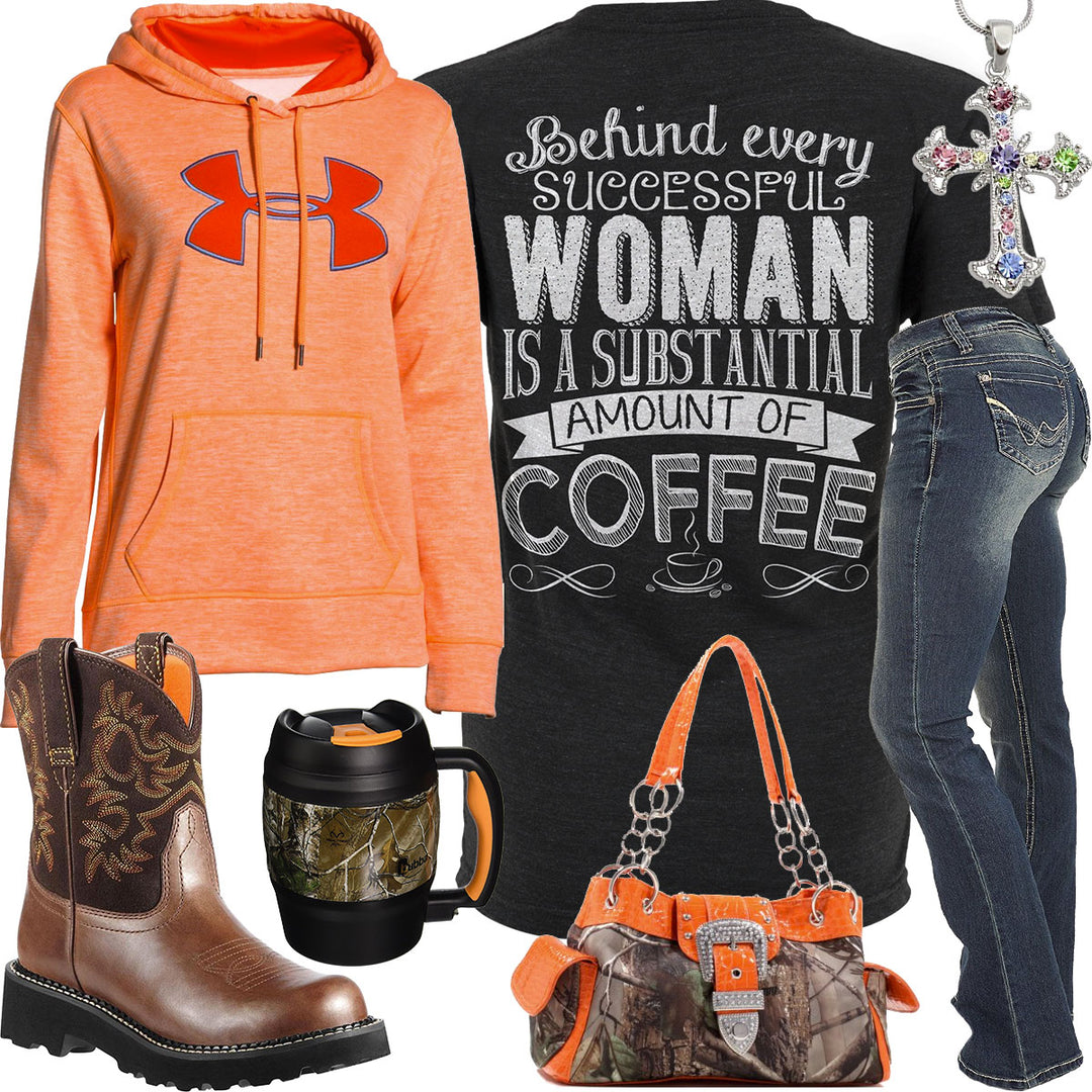 Amount Of Coffee Under Armour Hoodie Outfit