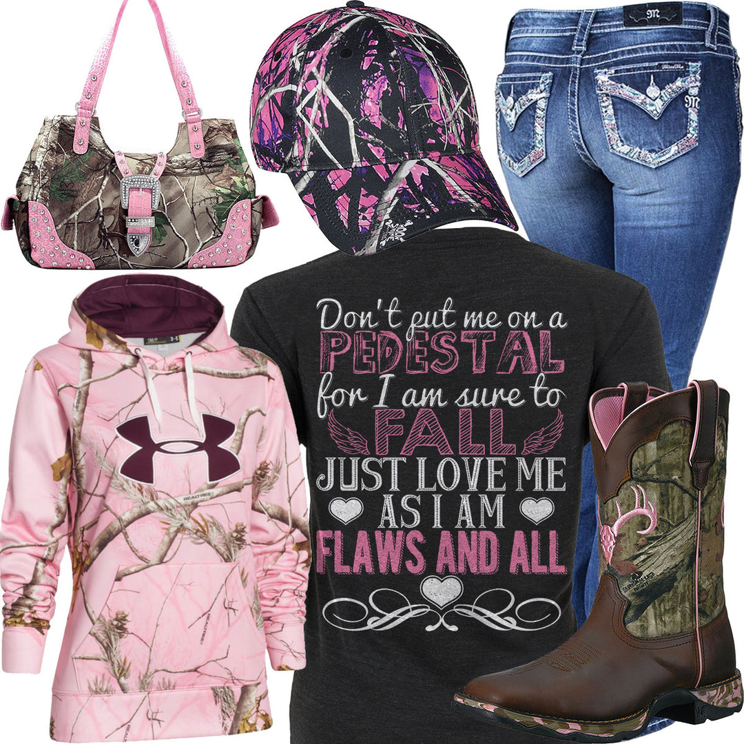 Flaws And All Durango Camo Boot Outfit