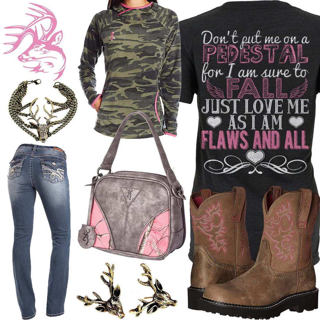 Flaws And All Browning Handbag Outfit