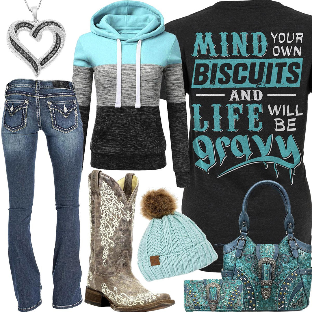 Mind Your Own Biscuits C.C Beanie Outfit