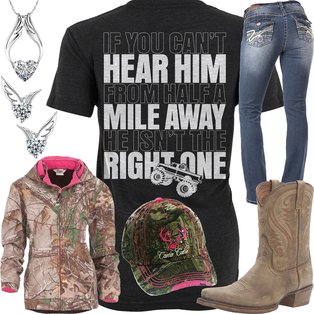 Half A Mile Away Softshell Jacket Outfit