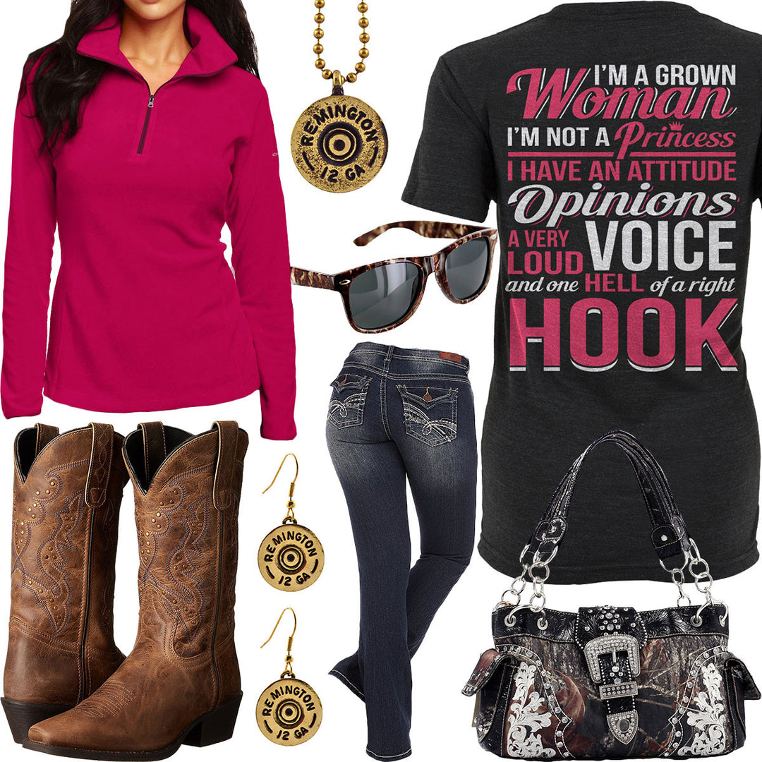 A Right Hook Columbia Fleece Jacket Outfit