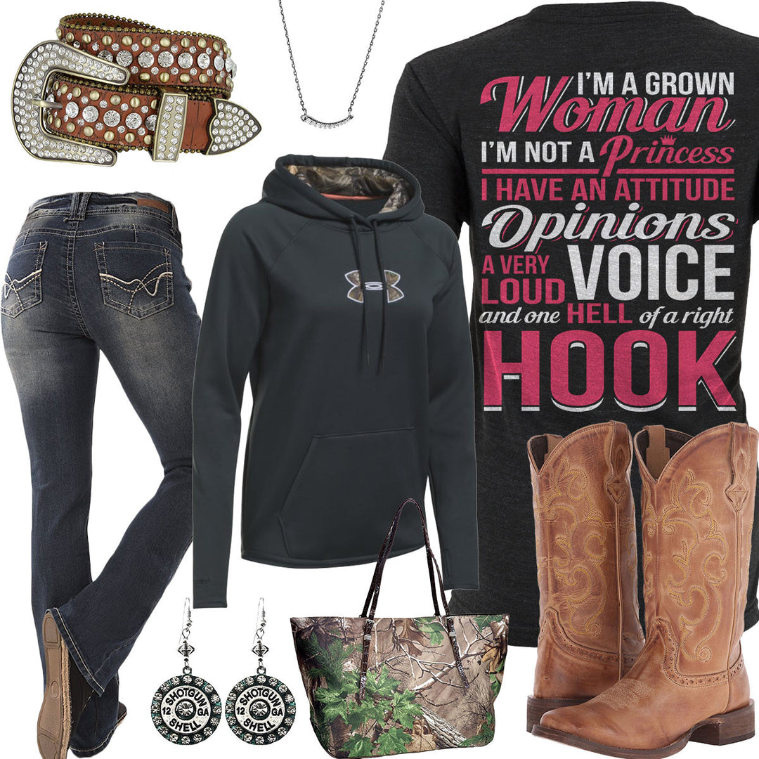 A Right Hook Under Armour Hoodie Outfit