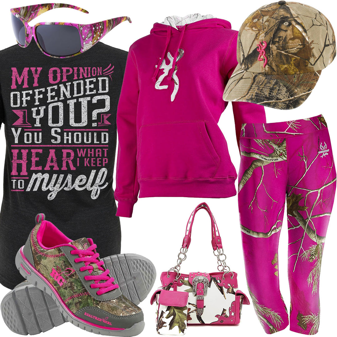 Keep To Myself Browning Buckmark Hoodie Outfit
