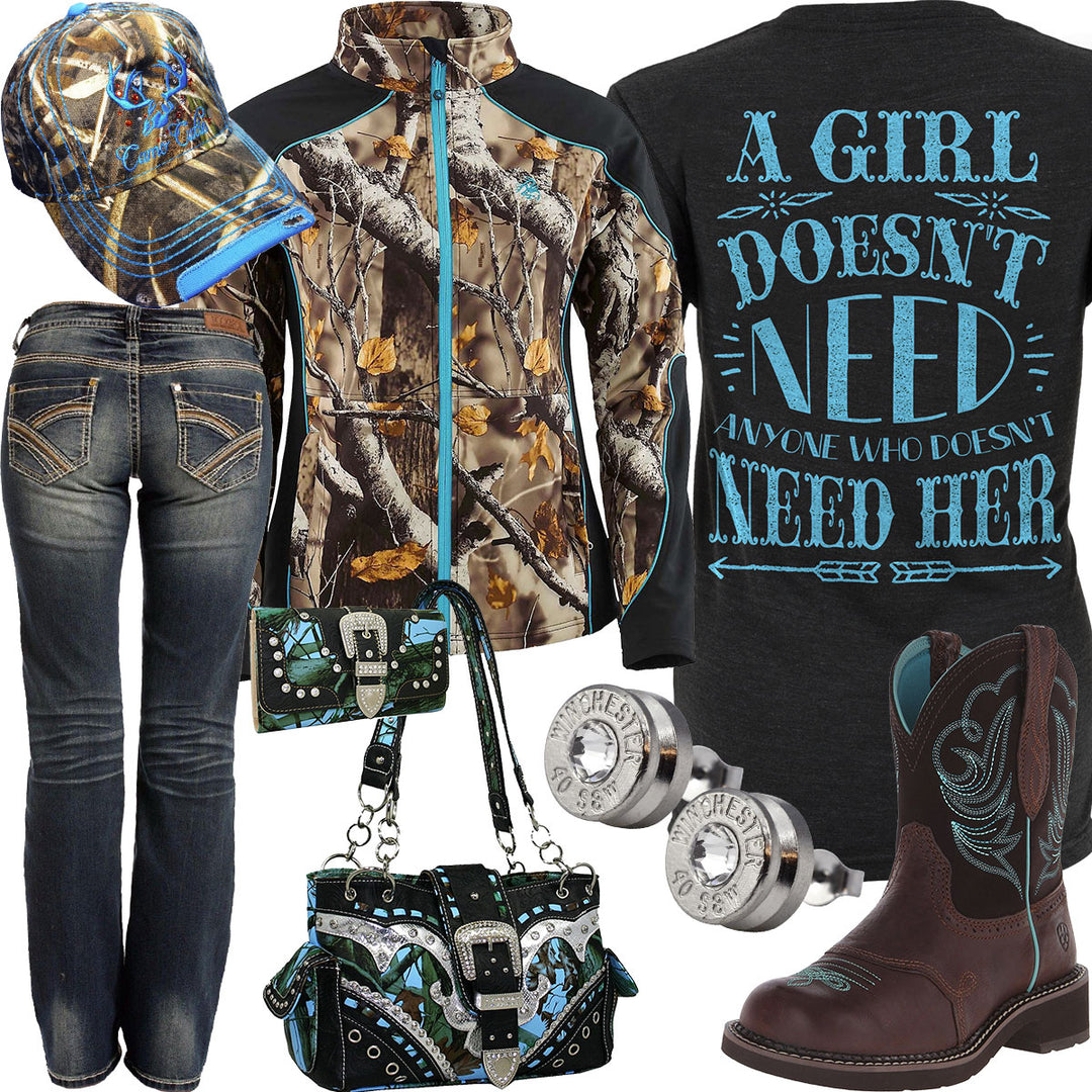 A Girl Doesn't Need Outfit