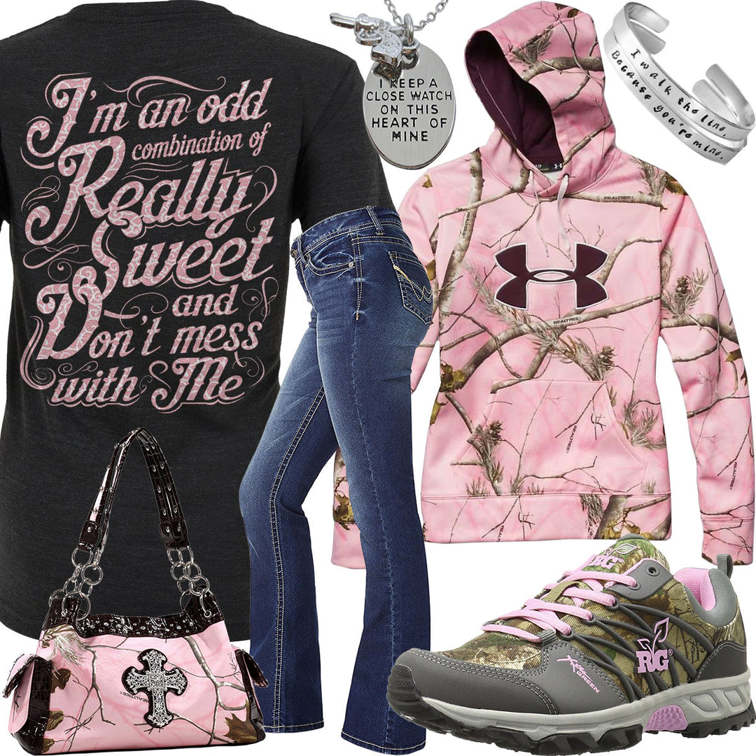 An Odd Combination Realtree Shoe Outfit