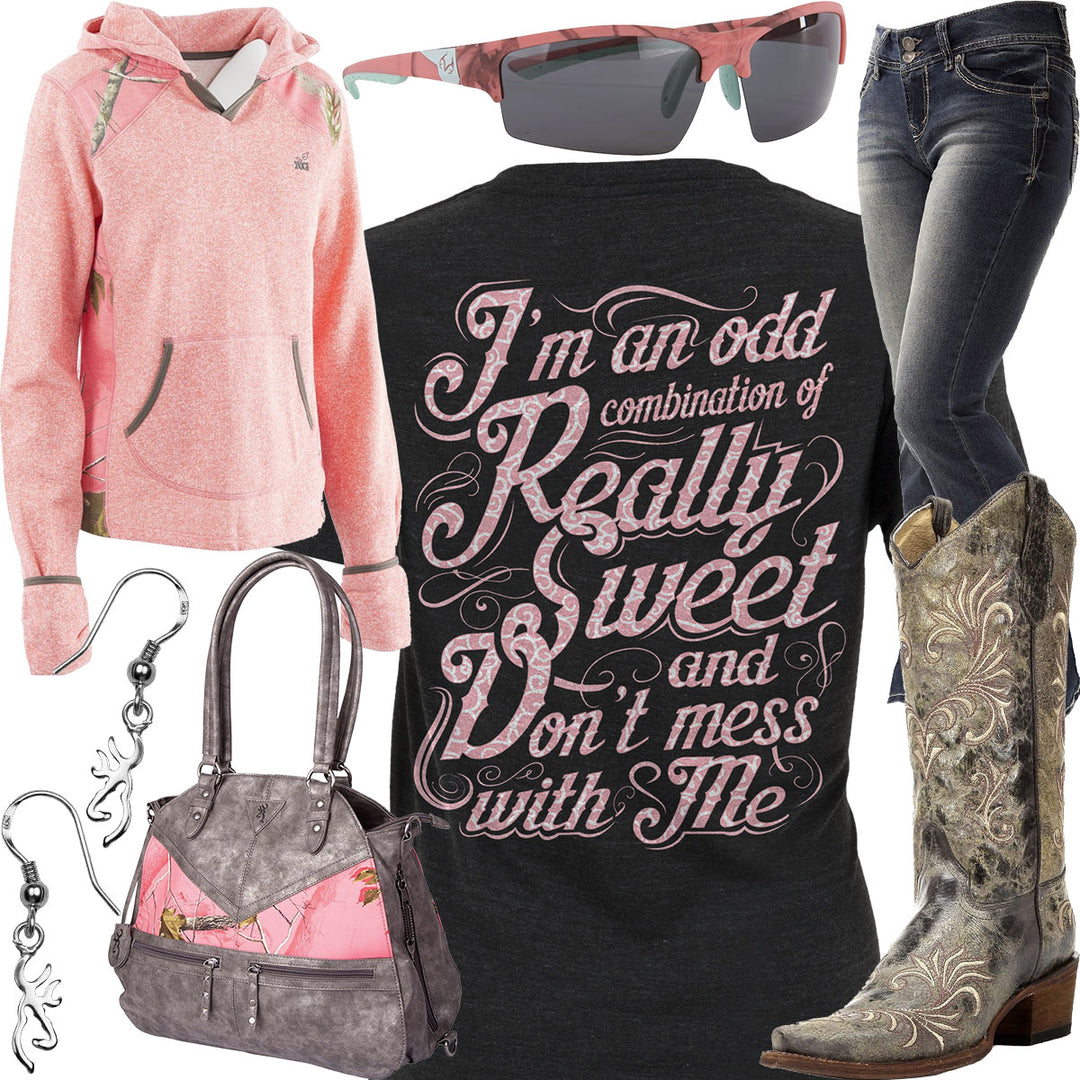 An Odd Combination Realtree Girl Hoodie Outfit