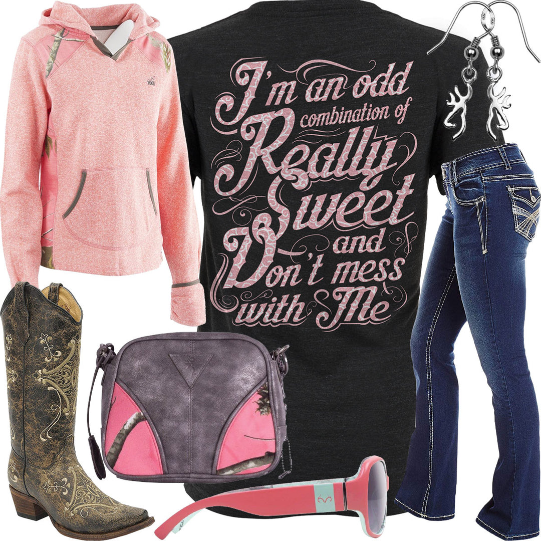 An Odd Combination Browning Purse Outfit