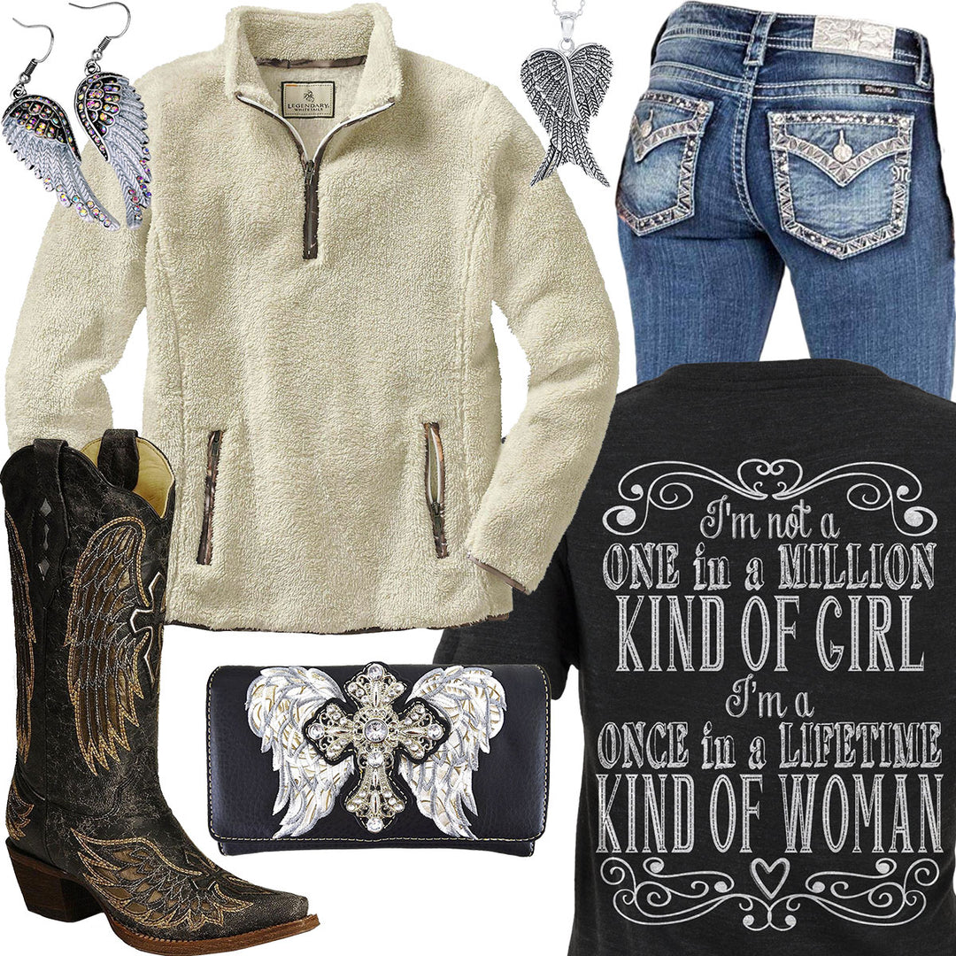 Once In A Lifetime 1/4 Zip Outfit