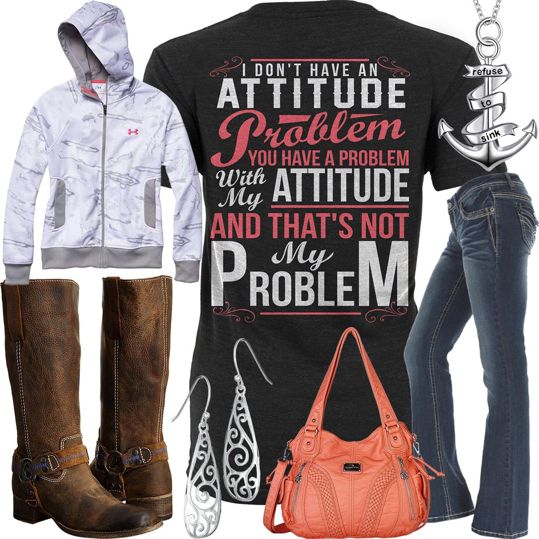 Not My Problem Bed Stu Boot Outfit