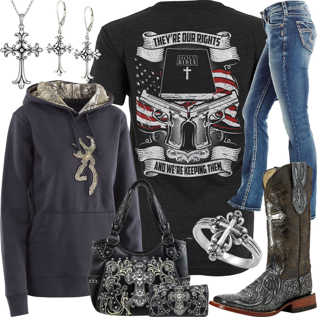 They're Our Rights Browning Hoodie Outfit
