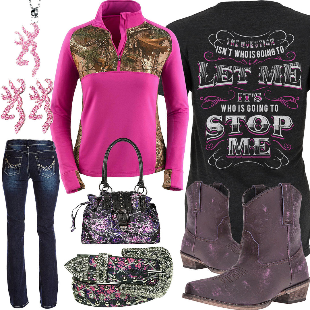 Going To Stop Me Browning Jewelry Outfit