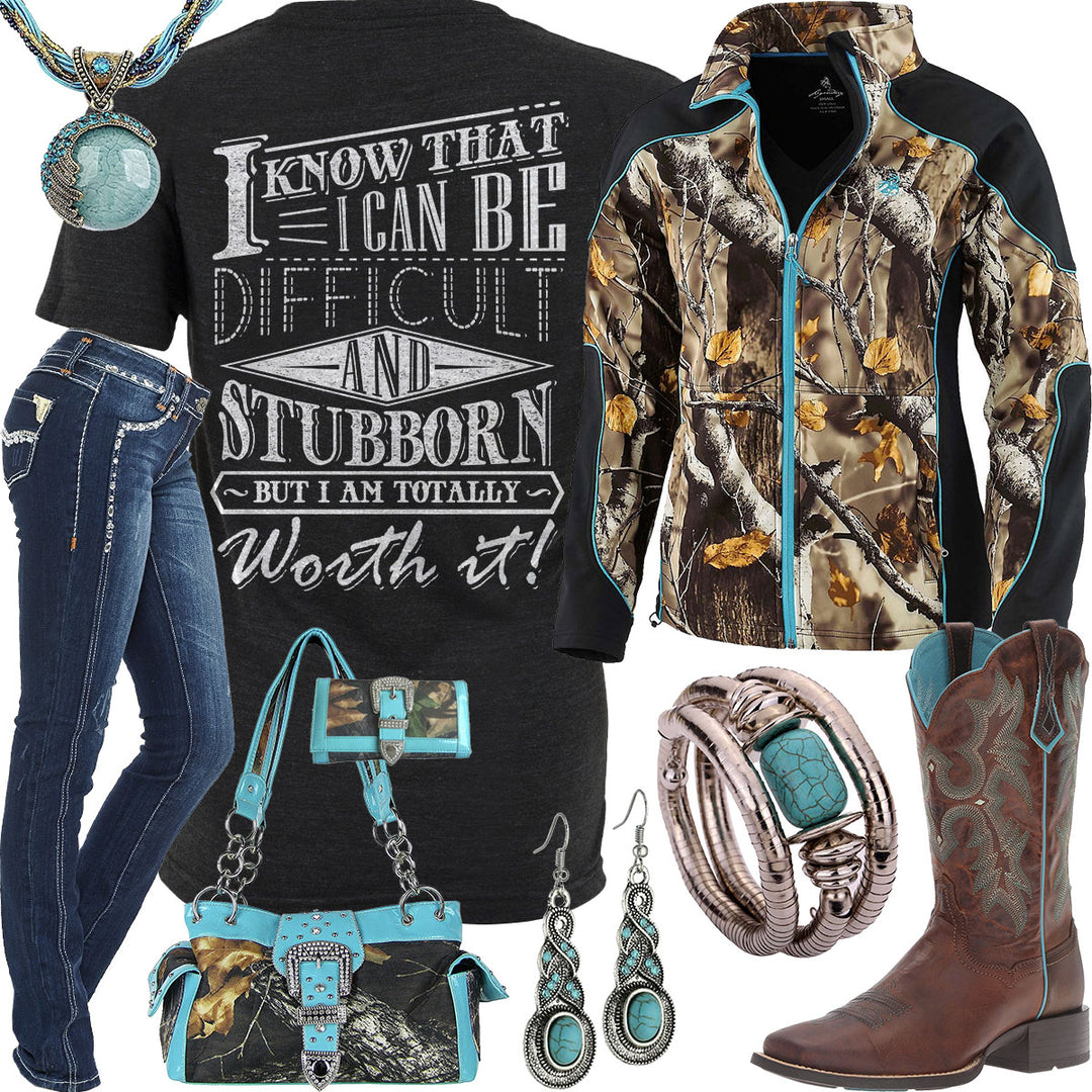 Totally Worth It Softshell Jacket Outfit