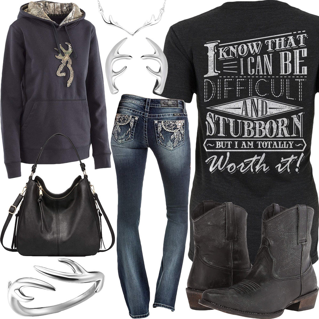 Totally Worth It Browning Hoodie Outfit