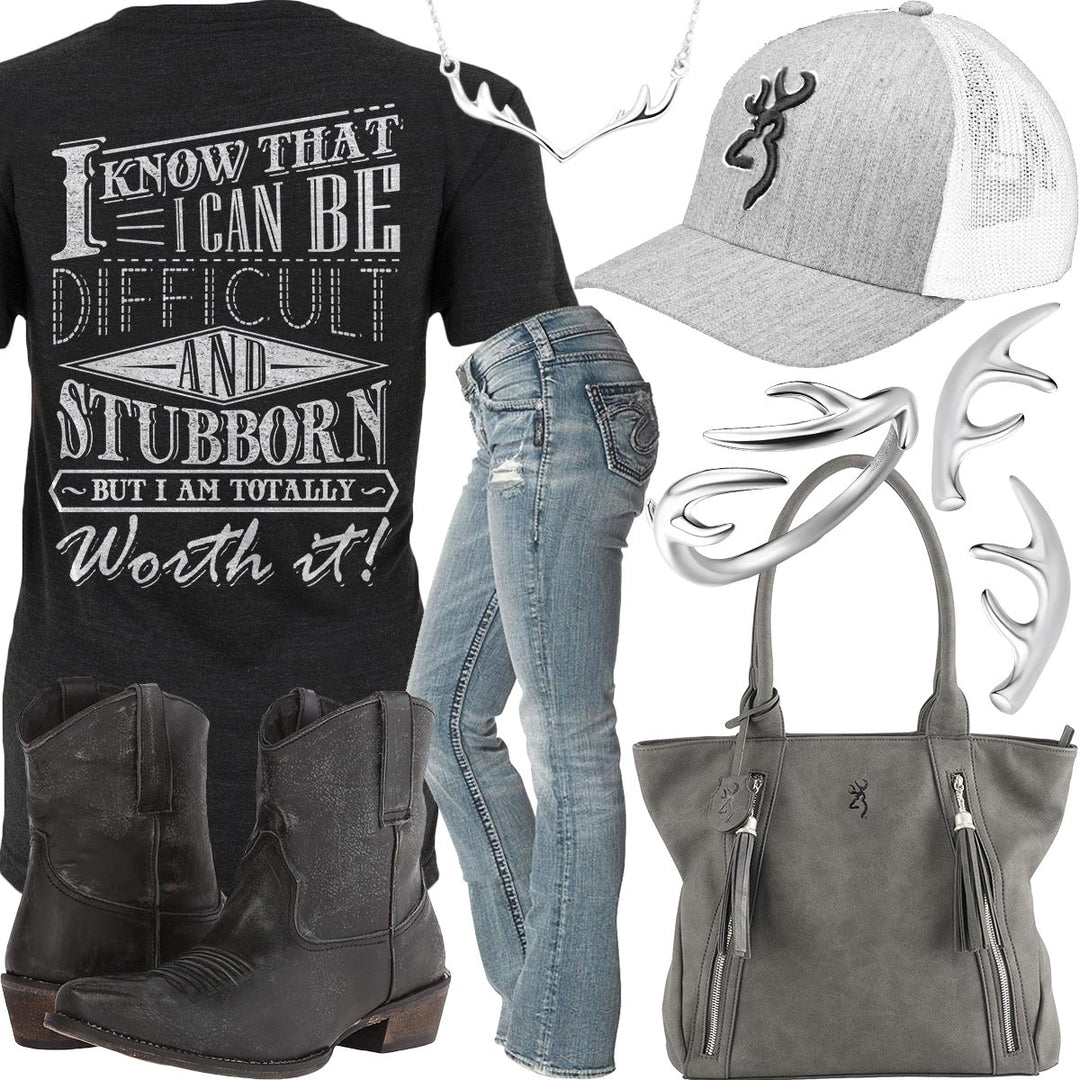 Totally Worth It Browning Purse Outfit