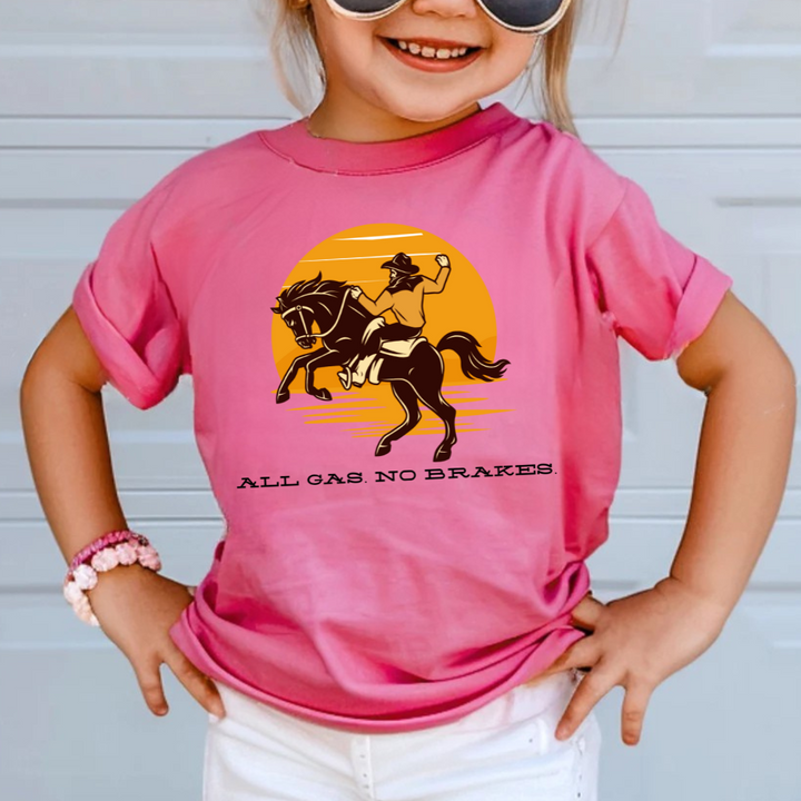 All Gas No Brakes Kids Tees
