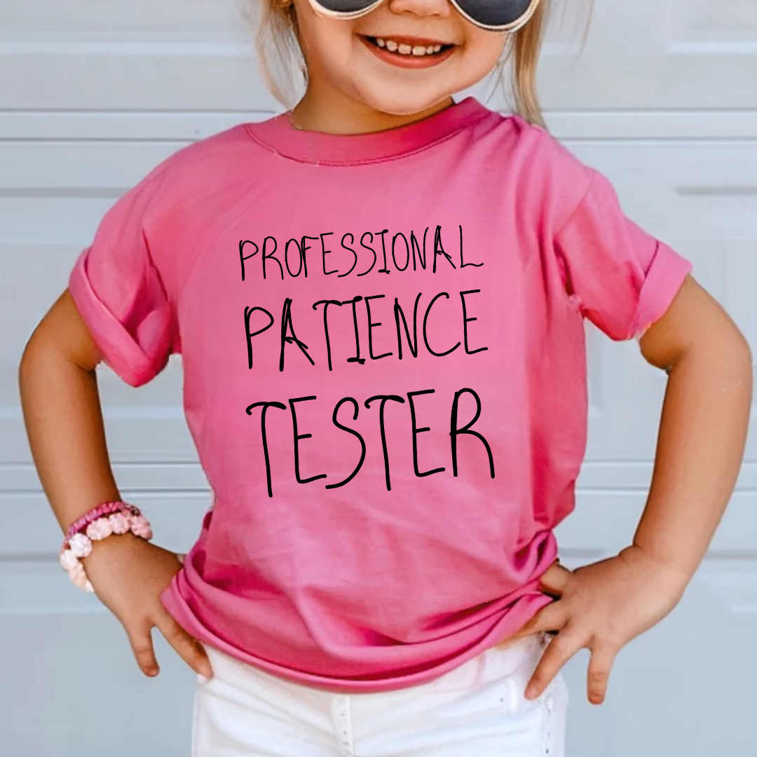 Patience Tester Kids Tees