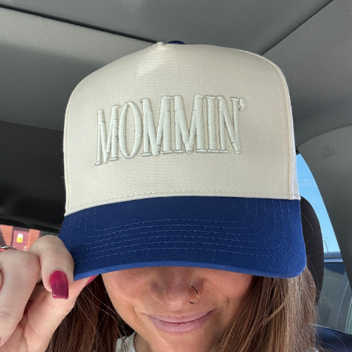 Mommin' Puff Snapback Hat