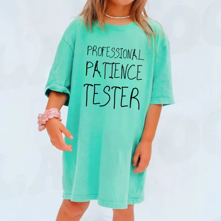 Patience Tester Kids Tees