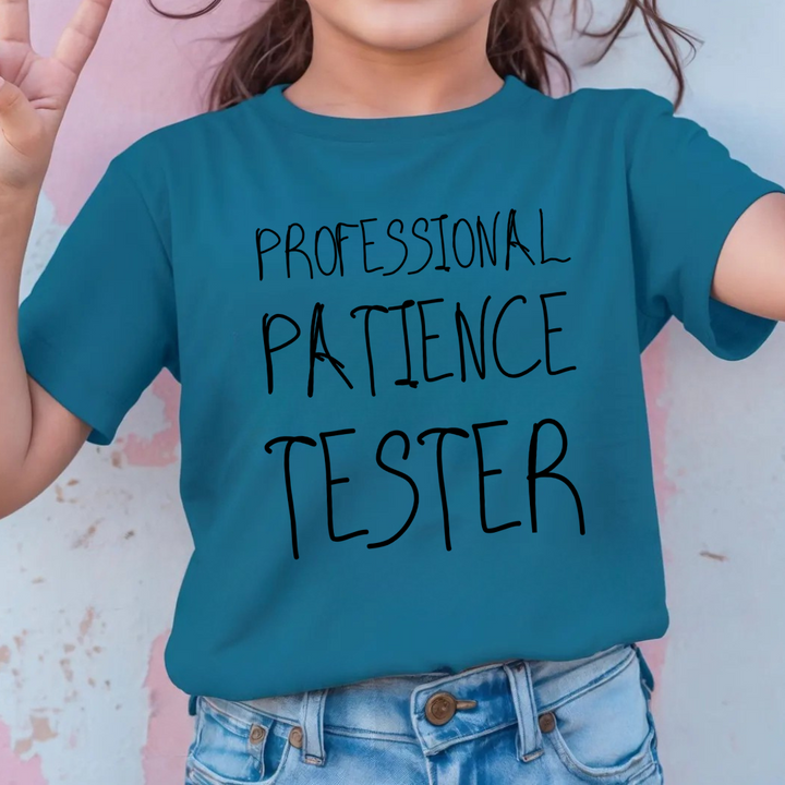 Patience Tester Kids Tees