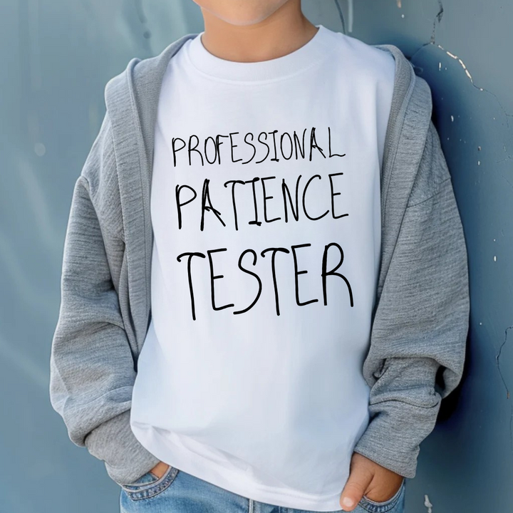 Patience Tester Kids Tees