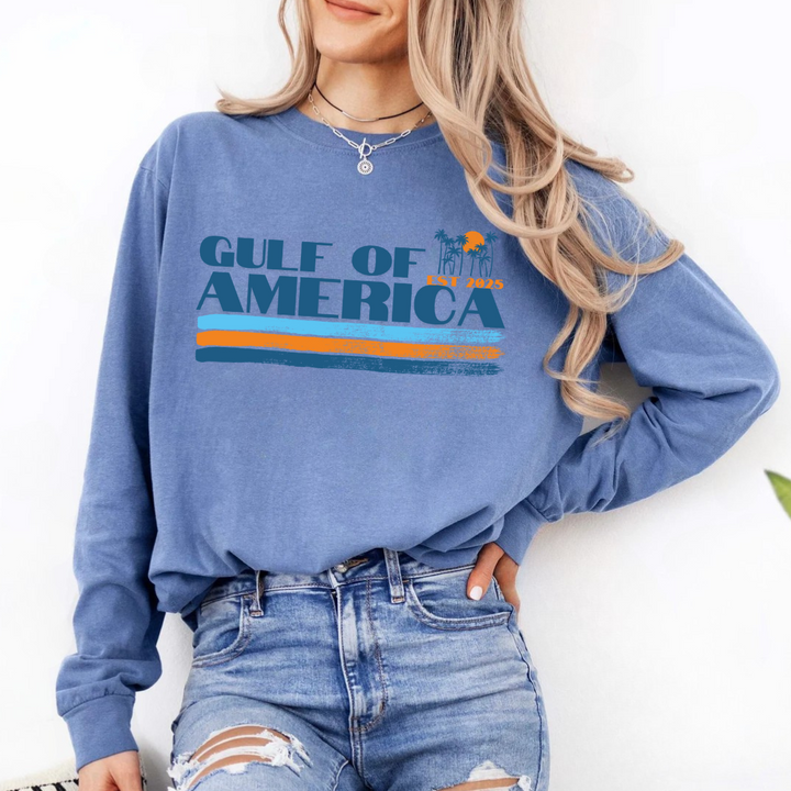 Gulf Of America Long Sleeve Tees