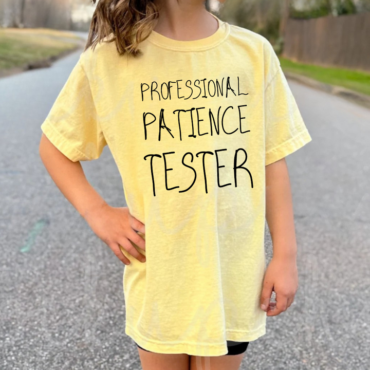 Patience Tester Kids Tees