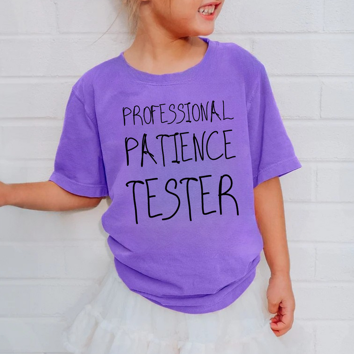 Patience Tester Kids Tees