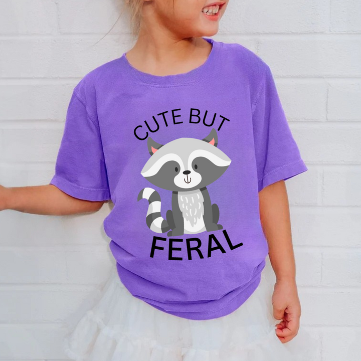 Cute But Feral Kids Tees