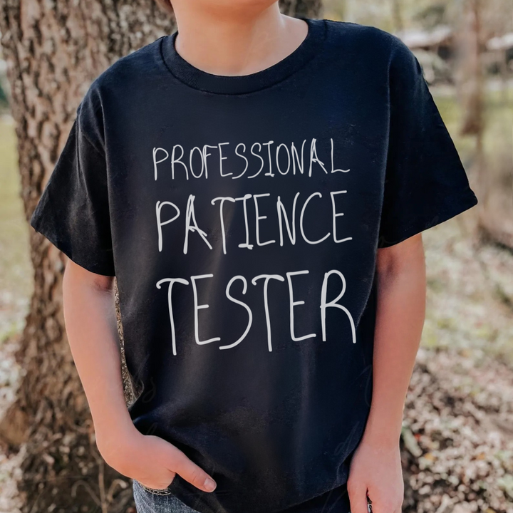 Patience Tester Kids Tees