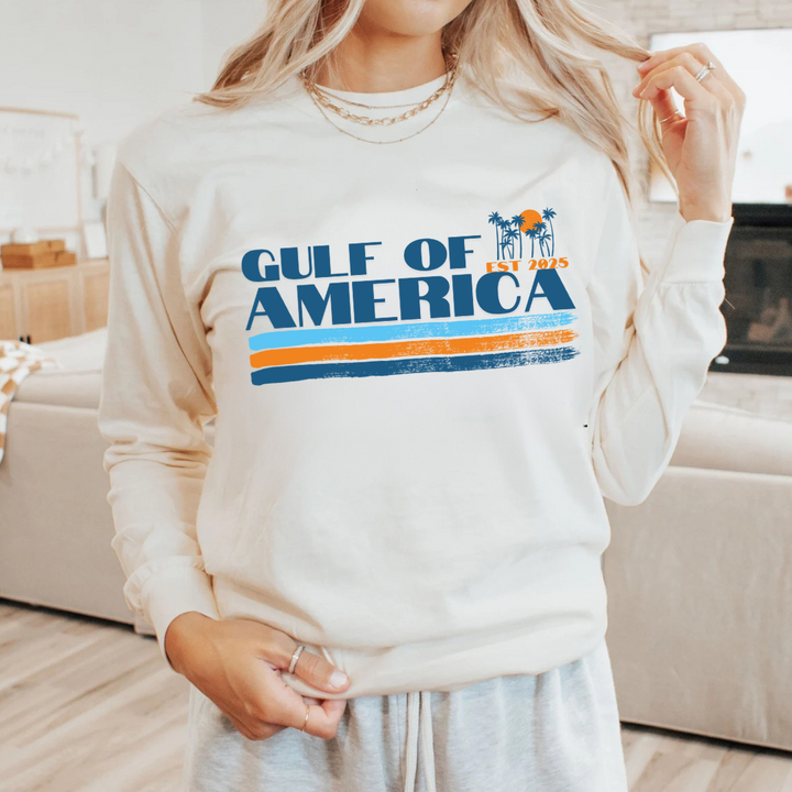 Gulf Of America Long Sleeve Tees