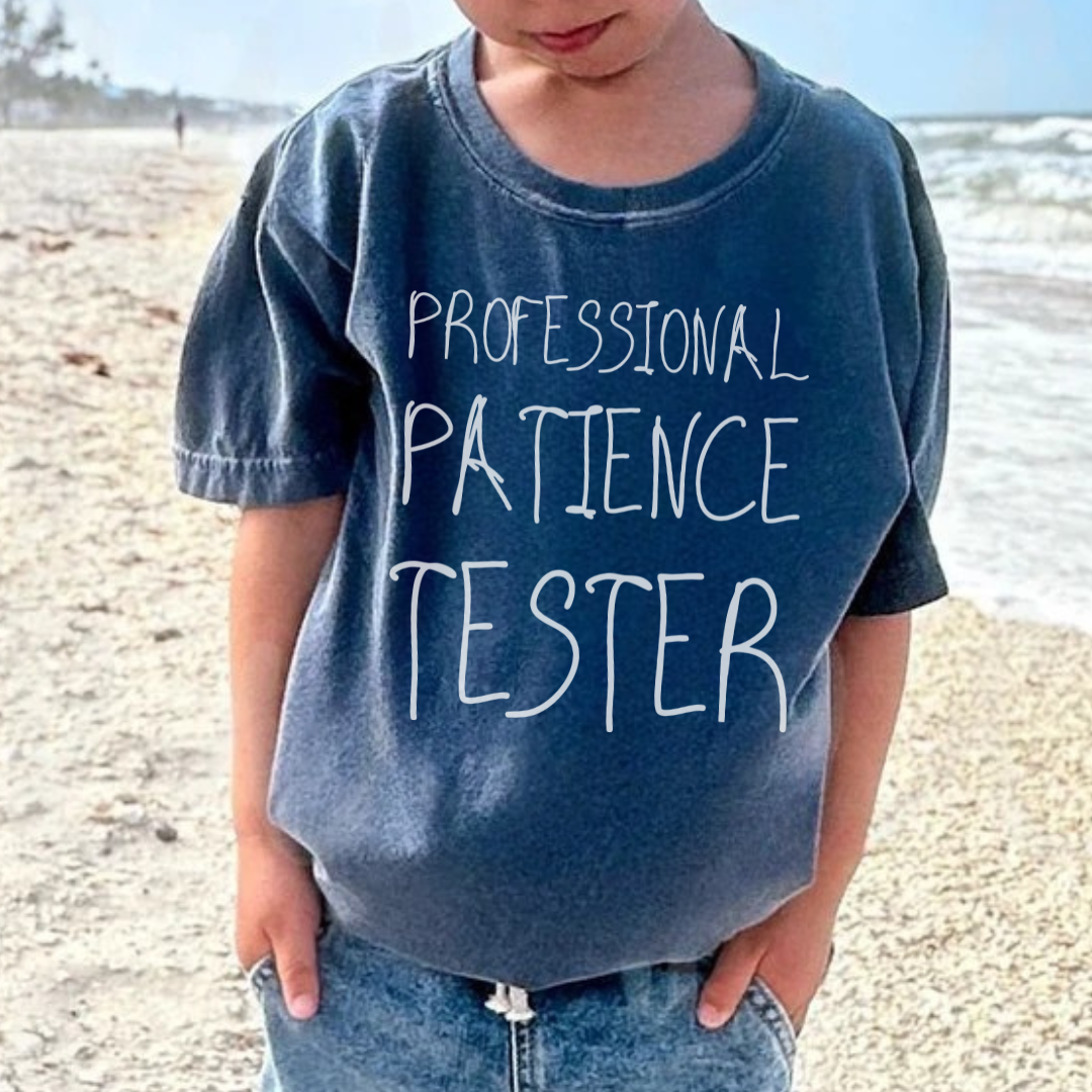 Patience Tester Kids Tees
