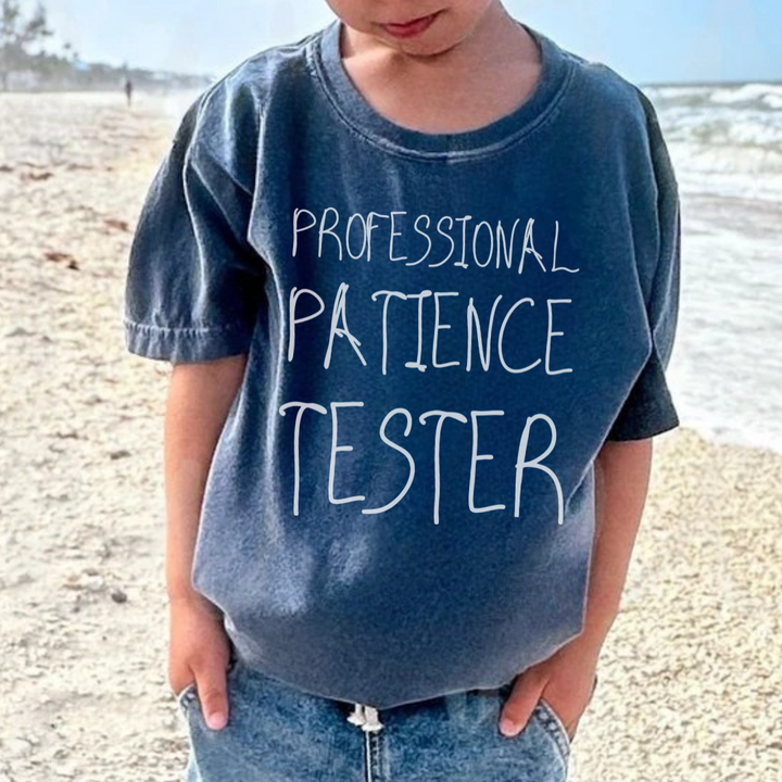 Patience Tester Kids Tees