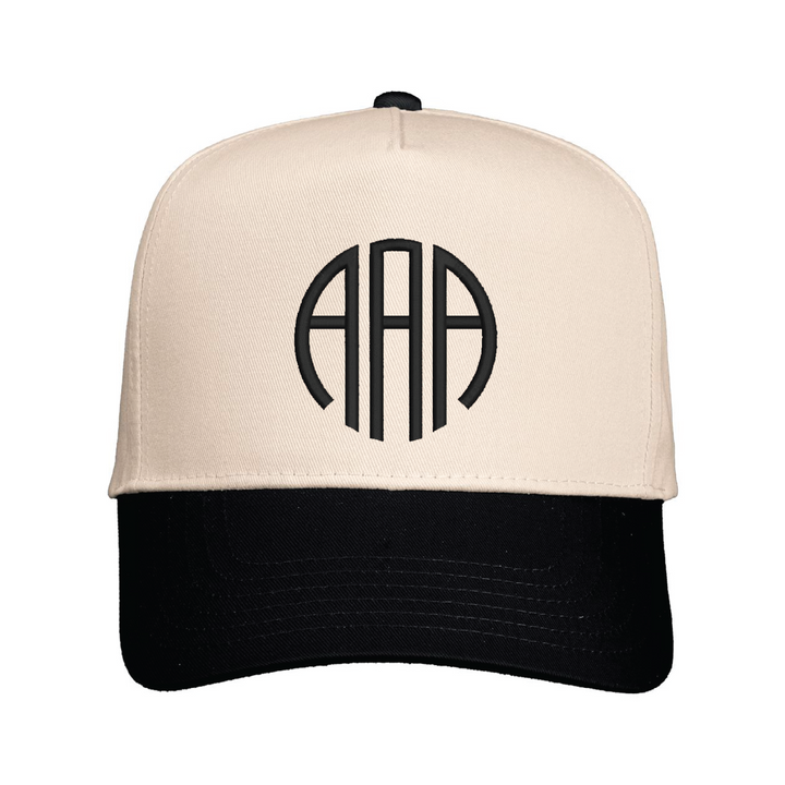 Monogram Snapback Hat