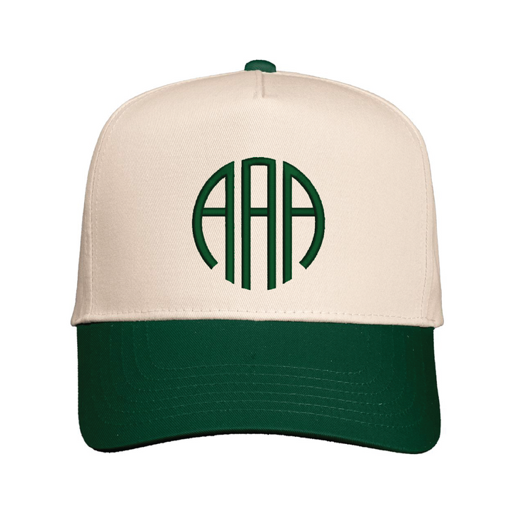 Monogram Snapback Hat
