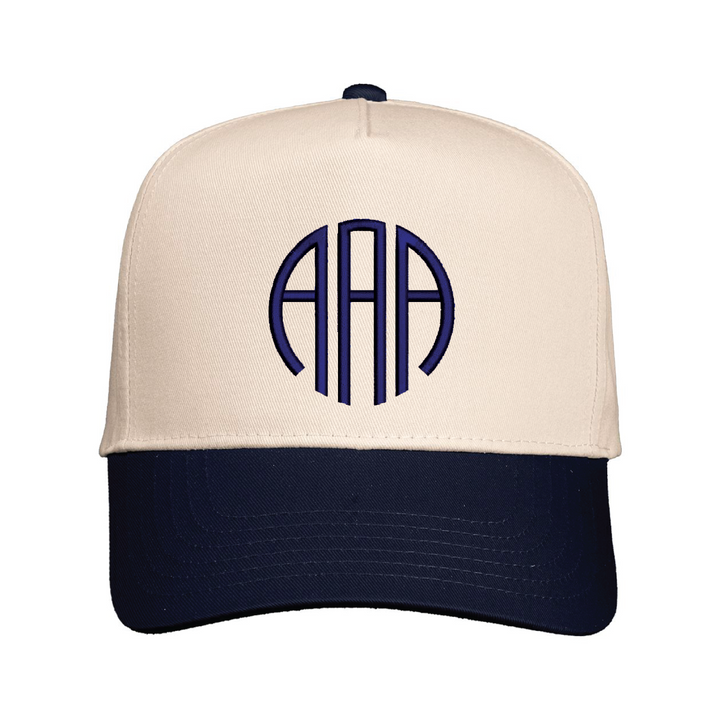 Monogram Snapback Hat
