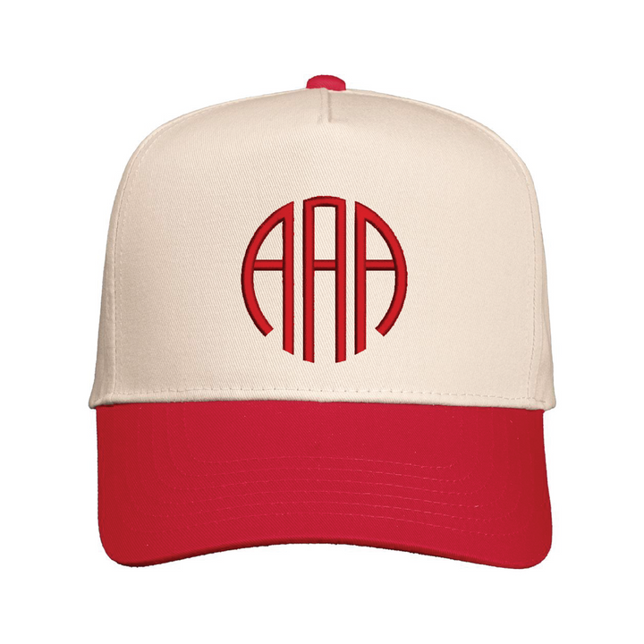 Monogram Snapback Hat