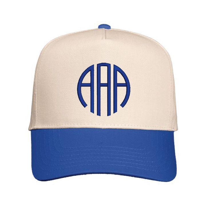 Monogram Snapback Hat