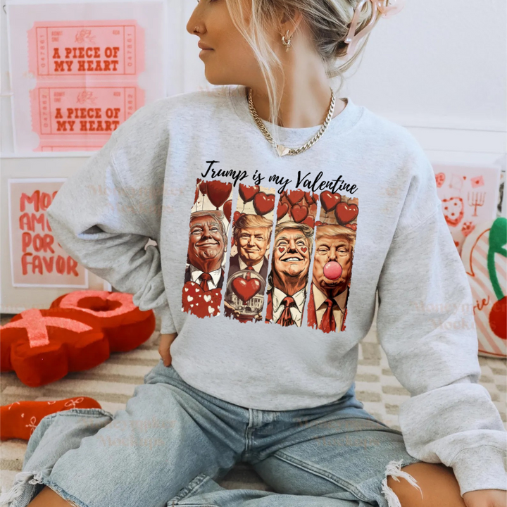 Over Print | Trump Is My Valentine Apparel
