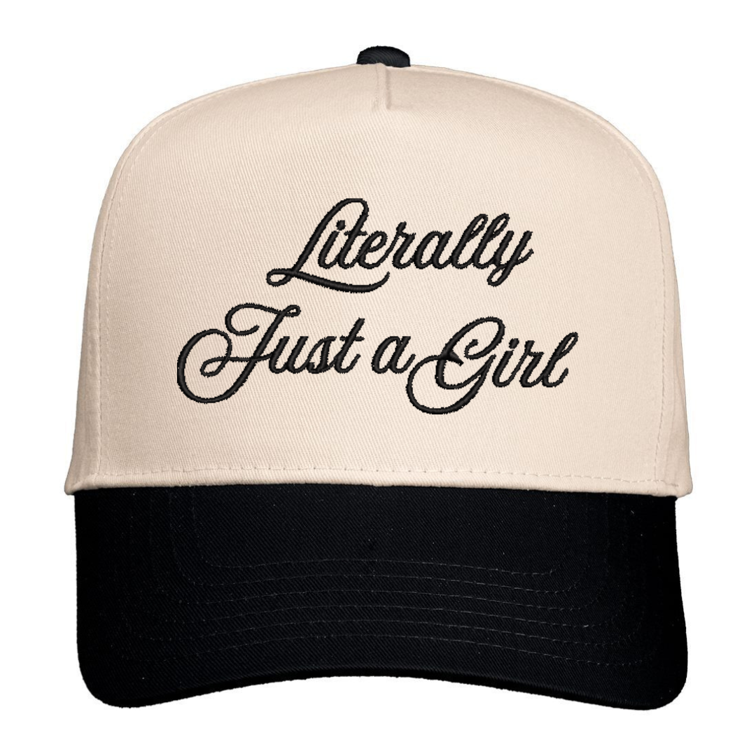 Just A Girl Snapback Hat