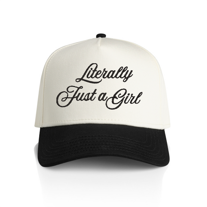 Just A Girl Snapback Hat