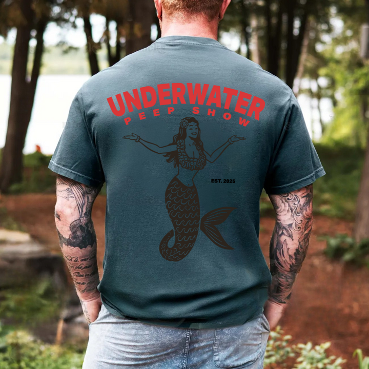 Underwater Peep Show Tees