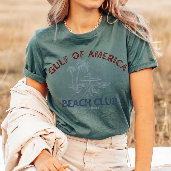 Gulf Of America Beach Club Tees